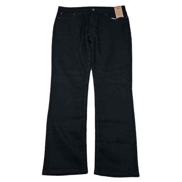 Levi's 511 Slim Jeans Men's Size 38x32 Black‎ Advanced Stretch NEW - Picture 1 of 9